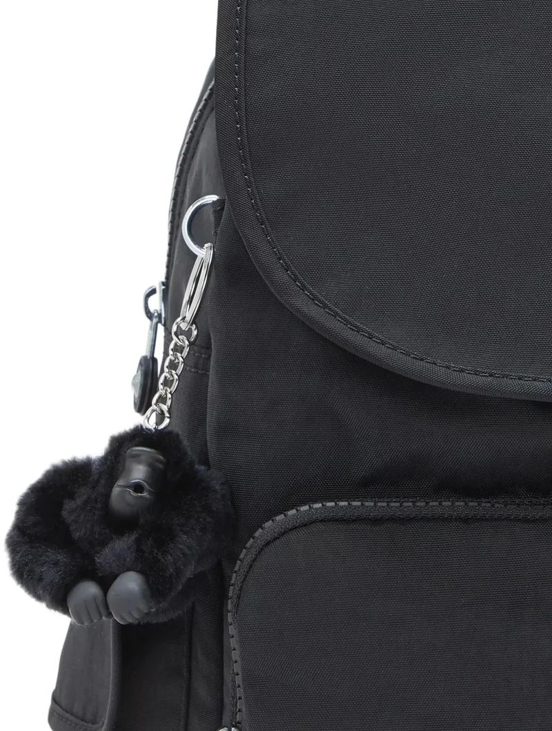 kipling City Pack Medium Female Backpack - Black Noir